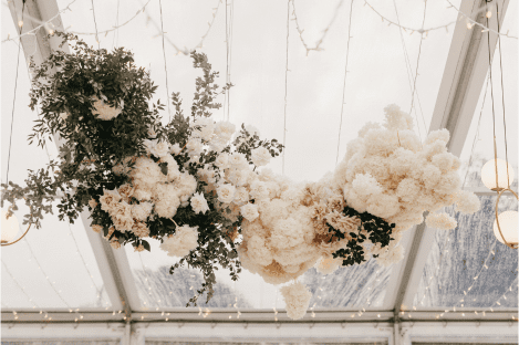 Wedding Flowers Brisbane Hanging Arrangement
