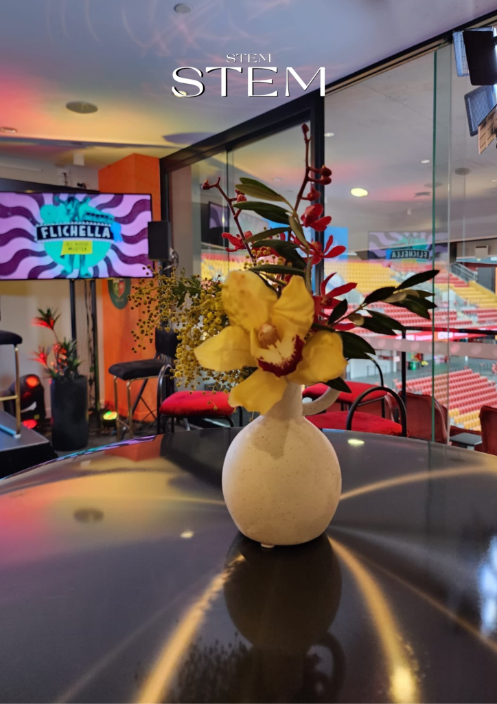 FLOWERS FOR SPORTING EVENTS, VIP SECTIONS & MEMBERS LOUNGES