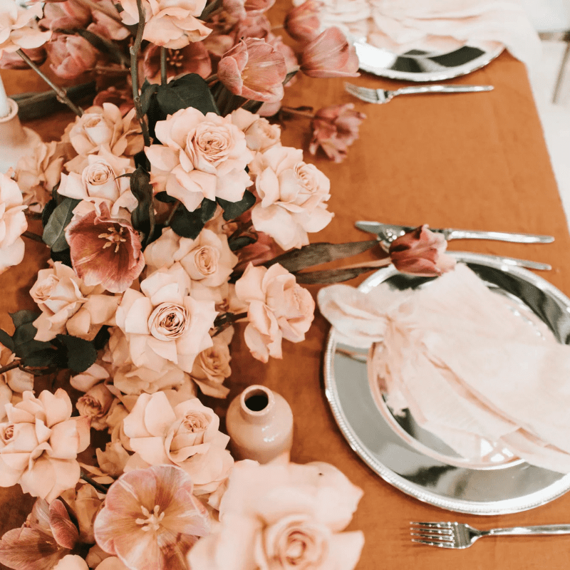 Wedding Reception Table Arrangement